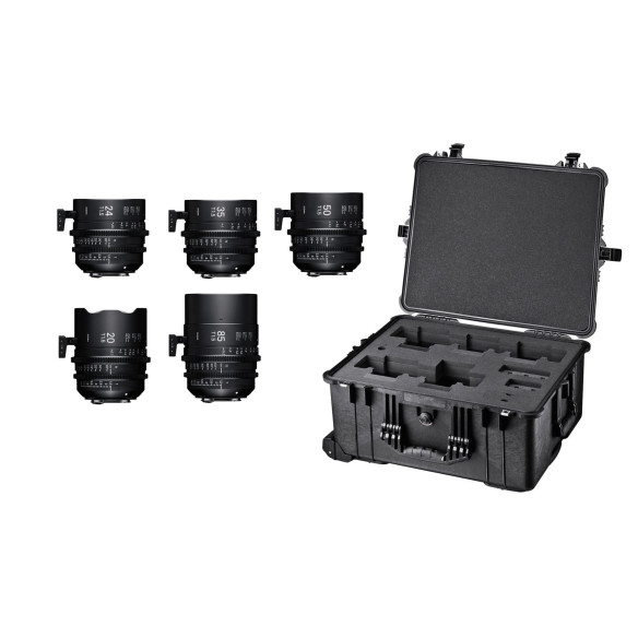 Five Prime Cine Lens Set Plus Case